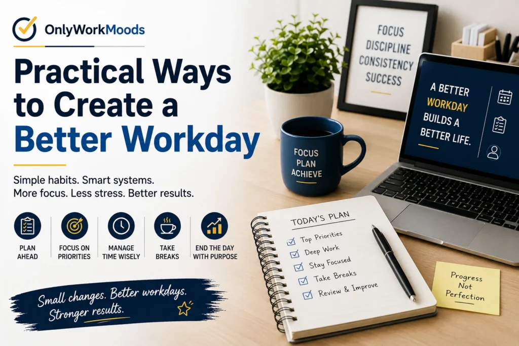OnlyWorkMoods Practical Ways to Create a Better Workday