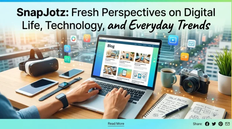 SnapJotz Fresh Perspectives on Digital Life, Technology, and Everyday Trends