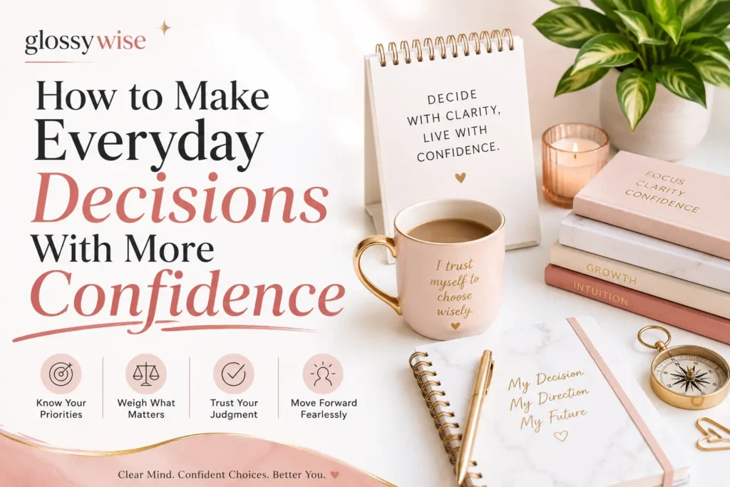 glossywise How to Make Everyday Decisions With More Confidence