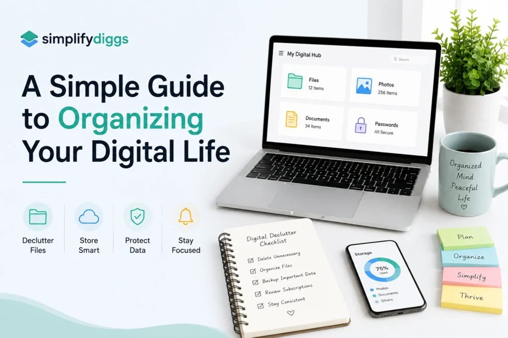 simplifydiggs A Simple Guide to Organizing Your Digital Life