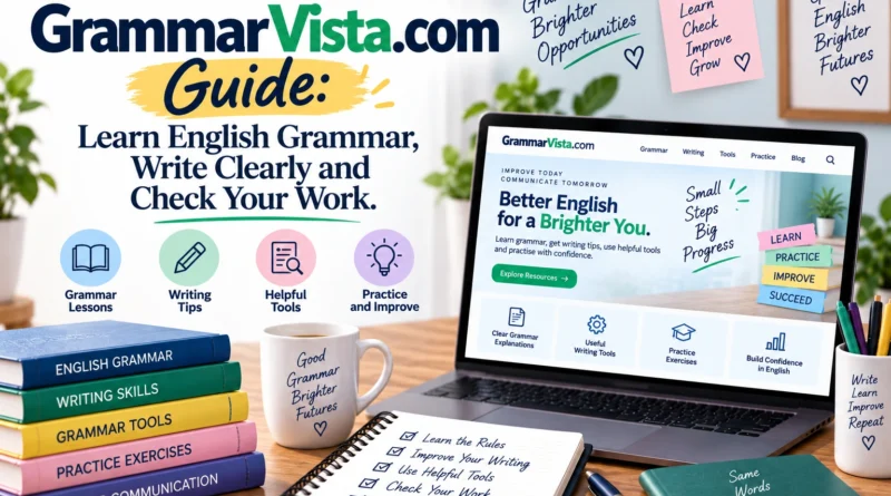 GrammarVista.com Guide Learn English Grammar, Write Clearly and Check Your Work.