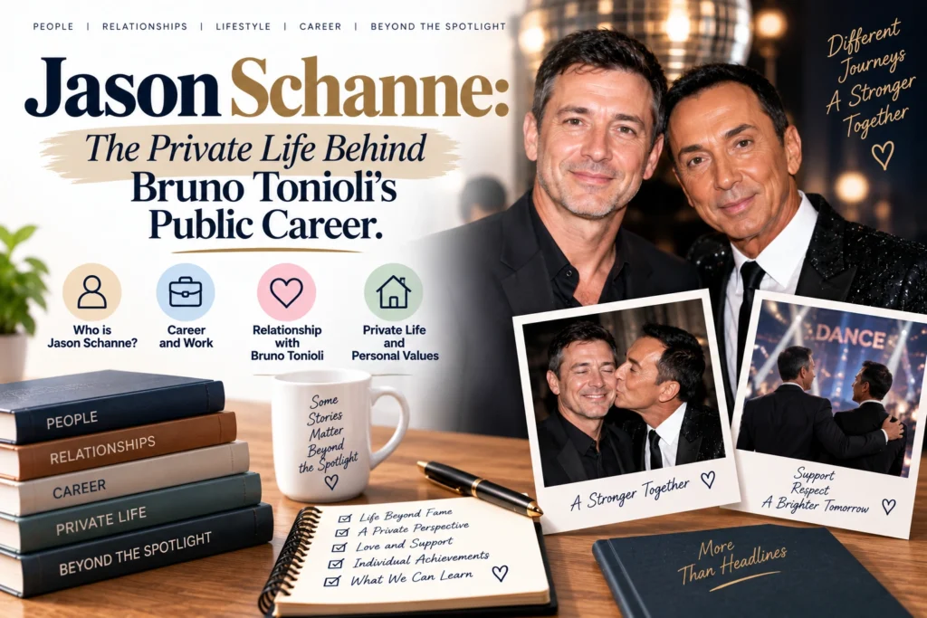 Jason Schanne The Private Life Behind Bruno Tonioli’s Public Career.
