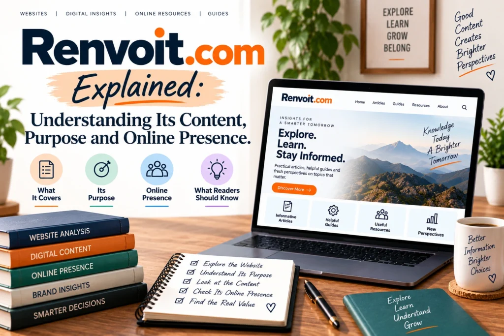 Renvoit.com Explained Understanding Its Content, Purpose and Online Presence.