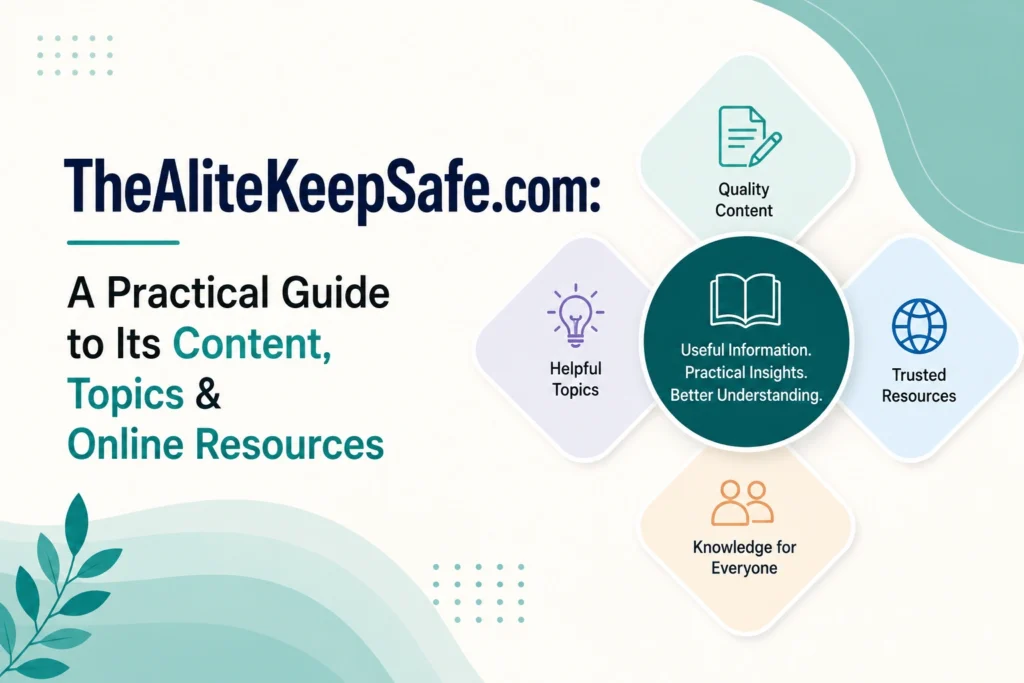 TheAliteKeepSafe.com A Practical Guide to Its Content, Topics & Online Resources