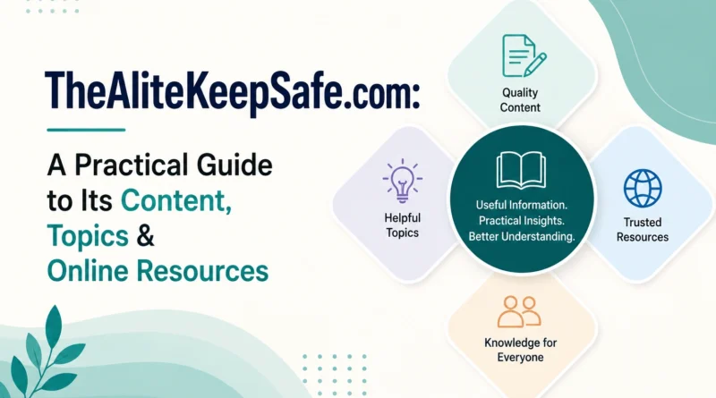 TheAliteKeepSafe.com A Practical Guide to Its Content, Topics & Online Resources